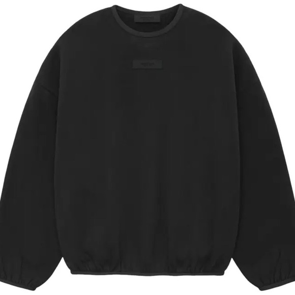 Fear of God Essentials Crewneck 'Black' - Picture 1 of 10